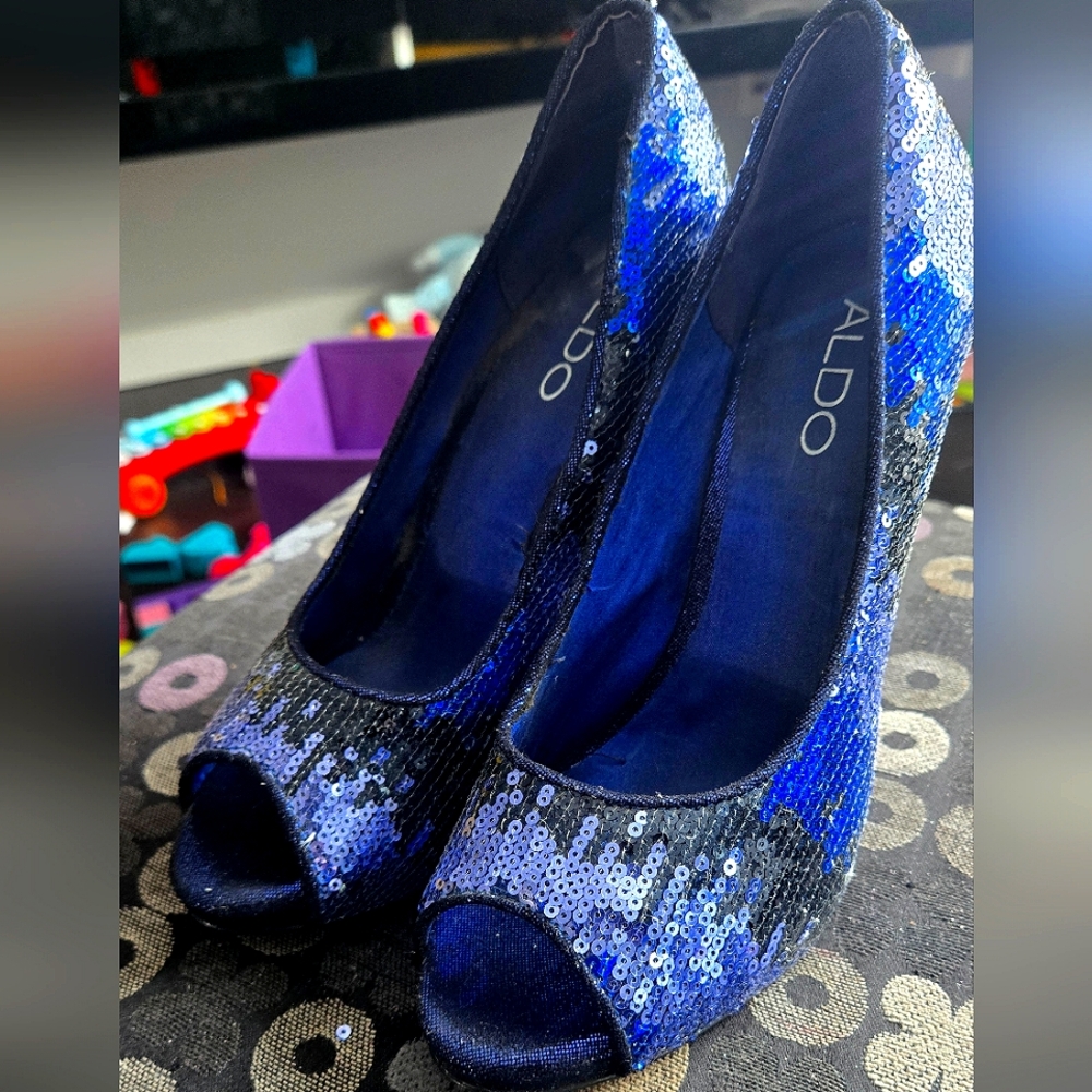 Aldo Peep-Toe Pumps